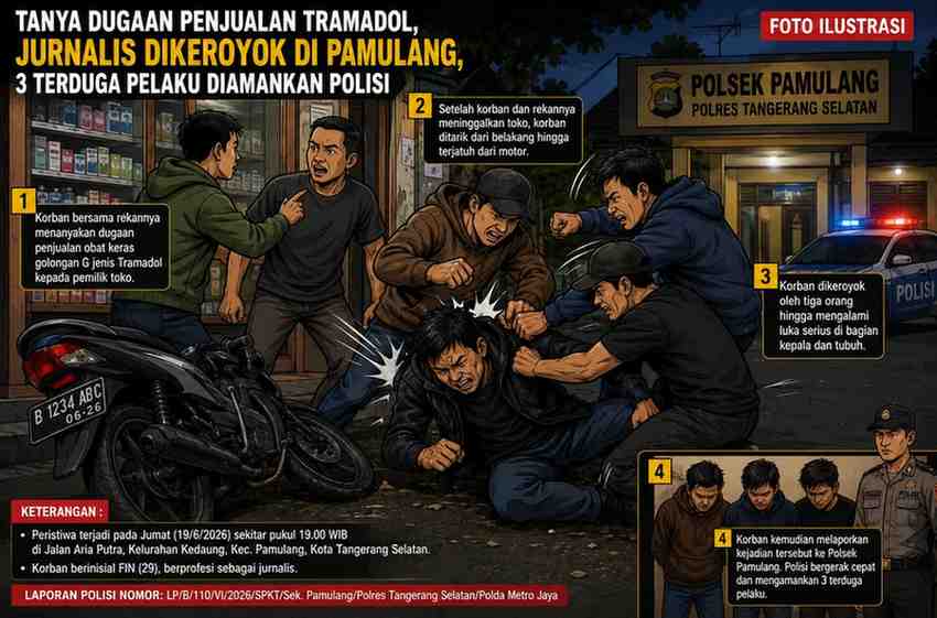 Jurnalis Dikeroyok Saat Jalankan Tugas, Aktivis Minta Polisi Tegakkan UU Pers